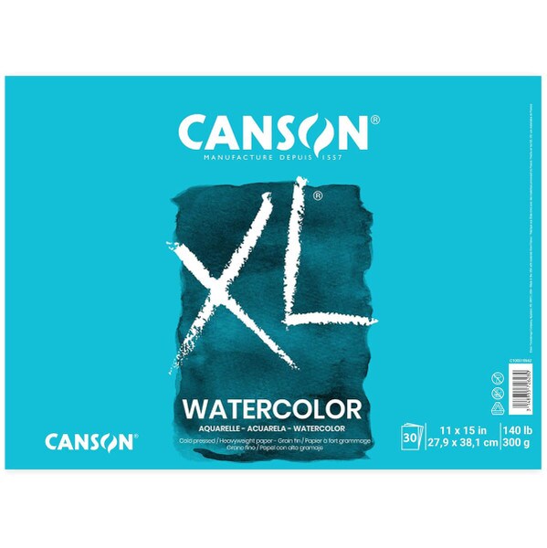 Canson XL Watercolor Pad 11X15